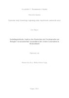 Soziolinguistische Analyse des Deutschen als Zweitsprache am Beispiel von kroatischen Aussiedlern der ersten Generation in Deutschland