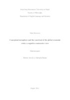 Conceptual metaphors and the construal of the global economic crisis: a cognitive-contrastive view
