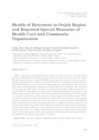 Health of Returnees in Osijek Region and Required Special Measures of Health Care and Community Organization