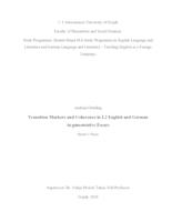Transition Markers and Coherence in L2 English and German Argumentative Essays