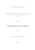 Environmental Justice in the Works of Linda Hogan