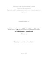 Zastupljenost lingvometodičkih predložaka u udžbenicima hrvatskoga jezika i komunikacije