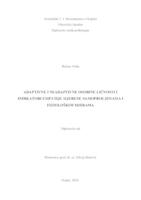 Adaptivne i neadaptivne osobine ličnosti i indikatori empatije mjerene samoprocjenama i fiziološkim mjerama