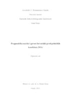 prikaz prve stranice dokumenta Pragmatička načela i govori hrvatskih predsjedničkih kandidata 2014.