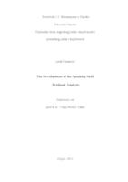 prikaz prve stranice dokumenta The Development of the Speaking Skill: a textbook analysis