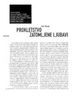 prikaz prve stranice dokumenta Prokletstvo zatomljene ljubavi. Edmond Rostand, Cyrano de Bergerac, HNK u Osijeku