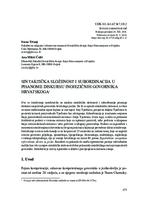 prikaz prve stranice dokumenta Sintaktička složenost i subordinacija u pisanom diskursu inojezičnih govornika hrvatskoga
