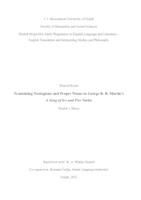 prikaz prve stranice dokumenta Translating Neologisms and Proper Nouns in George R. R. Martin's A Song of Ice and Fire Series 