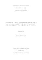 prikaz prve stranice dokumenta Emocionalna regulacija i perfekcionizam kao prediktori simptoma poremećaja hranjenja